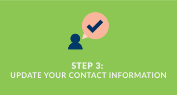 Update your contact information so that your text-to-give campaign can be a success.