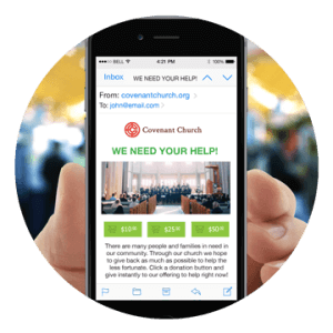 Churches should make tithing easy for their members by implementing online and mobile giving options.