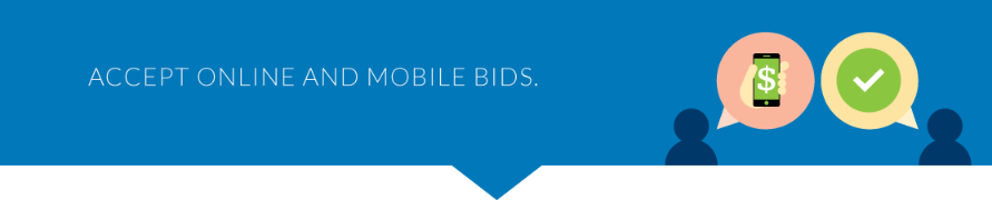 Accept online donations and mobile bids during your charity auction.
