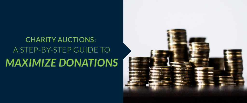Charity auctions can maximize your donations.