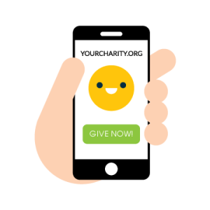 Text-to-give is a great way to engage in mobile fundraising.