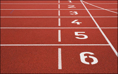 Raise money with the high school fundraiser that has students walk and jog laps on the school track.