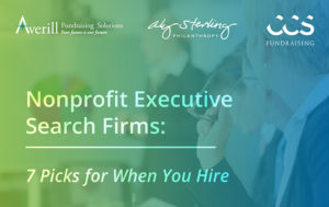 Consider these nonprofit executive search firms for when you hire.