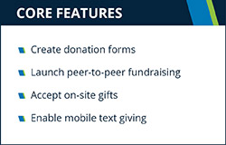 Qgiv offers a host of useful features that make it a great PayPal alternative for nonprofits.
