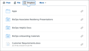 The Dropbox Business Salesforce app is a perfect tool for any organization or company who needs to seamlessly share and collaborate on files.