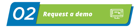 Step 2 to purchasing online giving software is requesting a product demo from the vendor.