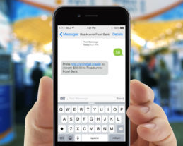 Text giving with Snowball is incredibly easy and great for events.