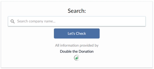 Matching gifts tools are a great integration to use with text-to-give.