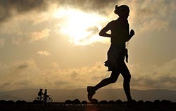 A virtual race is a church fundraising event that gets out-of-town-members involved.
