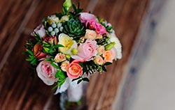 A flower fundraiser is a great holiday church fundraising idea.
