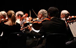Hosting a symphony is a great holiday church fundraising idea for music lovers.