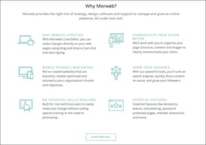 Morweb is a lightweight association management solution for smaller, web focused associations.