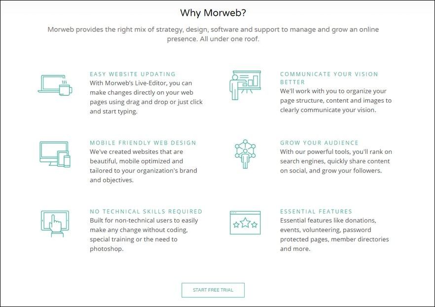 Morweb is a lightweight association management solution for smaller, web focused associations.