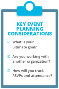 Event planning is an important element of church management.