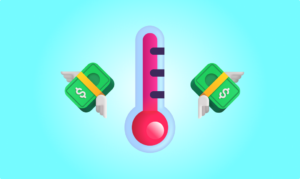 Check out our free fundraising thermometer template and best practices.