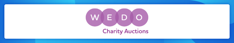 WeDo Charity Auctions is one of our favorite charity auction websites.