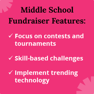 These are common features of middle school fundraising ideas.