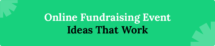Online Fundraising Events That Work