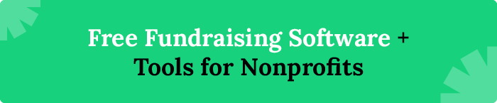 Free Fundraising Software and Tools for Nonprofits