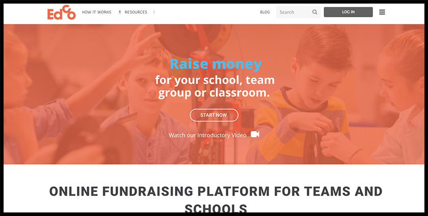 Use Edco as an alternative to GoFundMe to start raising money for your school.