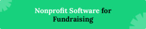 Nonprofit software for fundraising