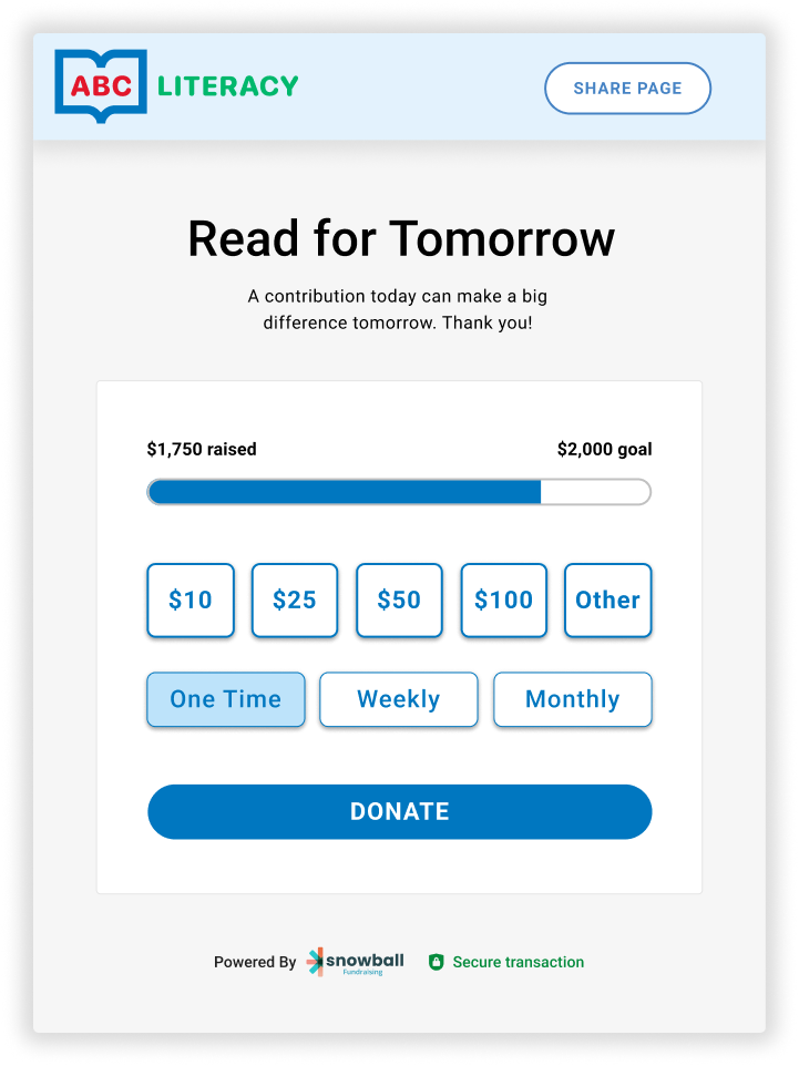 The #1 all-in-one fundraising platform that gives you all the tools to start fundraising today.