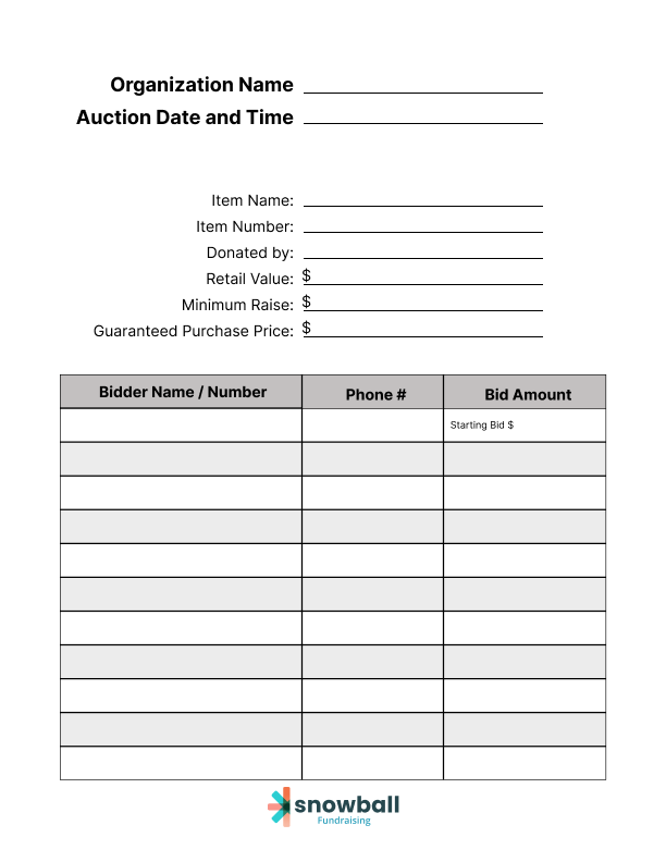 the-ultimate-silent-auction-bid-sheet-guide-free-template-snowball-fundraising