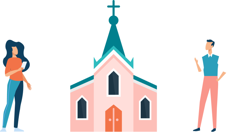 When site visitors navigate to your website, they’ll likely want to learn more about your church, including its services, programs, and values. Ensure that prospective members can easily learn more about your organization by developing a strong ‘About Us’ page.