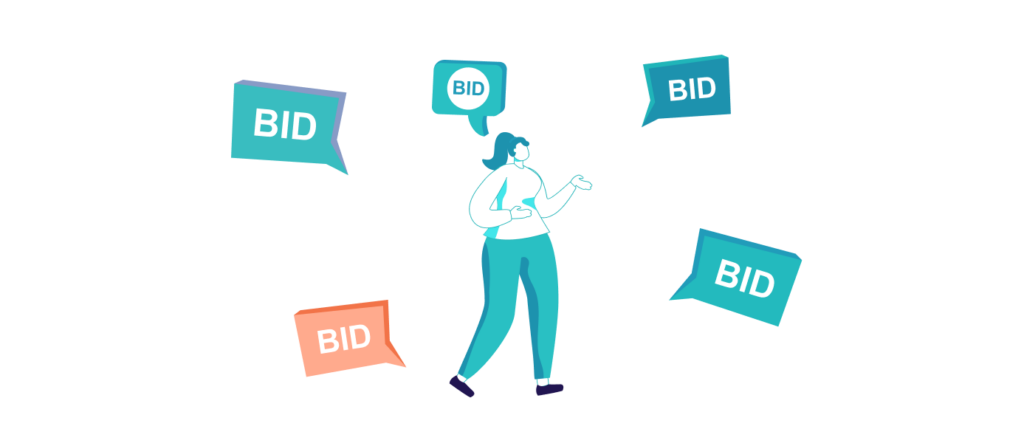 Online silent auctions work the same way as in-person silent auctions.