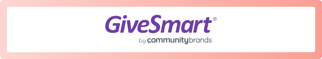 The logo for GiveSmart, which is a fundraising platform offering auction solutions