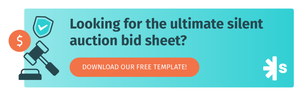 Looking for the ultimate silent auction bid sheet for your school? Download our free template!