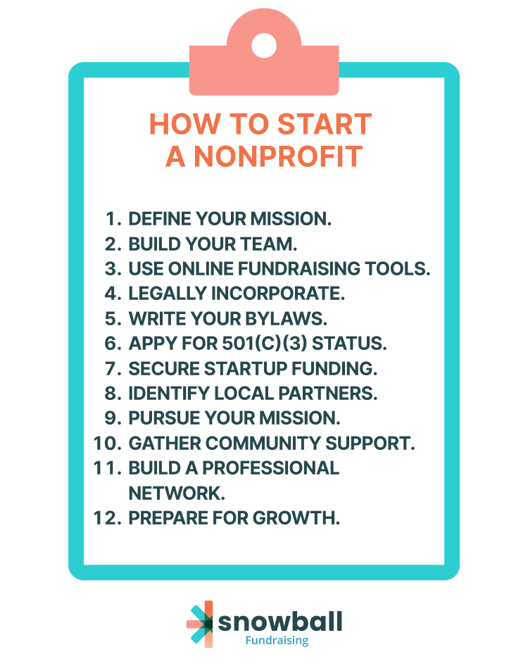 If you’ve decided to start a nonprofit, congratulations! You’re about to embark on a fulfilling journey with an incredible purpose: to do good things in this world. Working in nonprofits is extremely rewarding, but founding your own organization can be a major challenge.